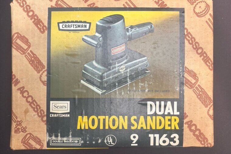 1979 VTG Sears Craftsman Dual Motion Sander - $65.00