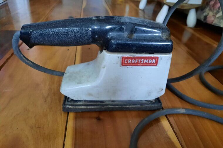 Vintage 1950s Craftsman Palm Sander - $25.00