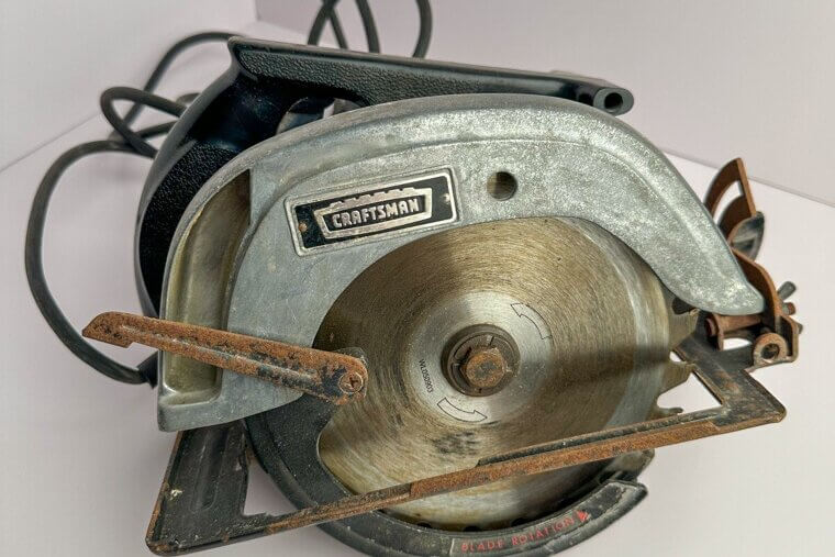 Vintage Sears Craftsman 7 Inch Circular Saw - $7.94