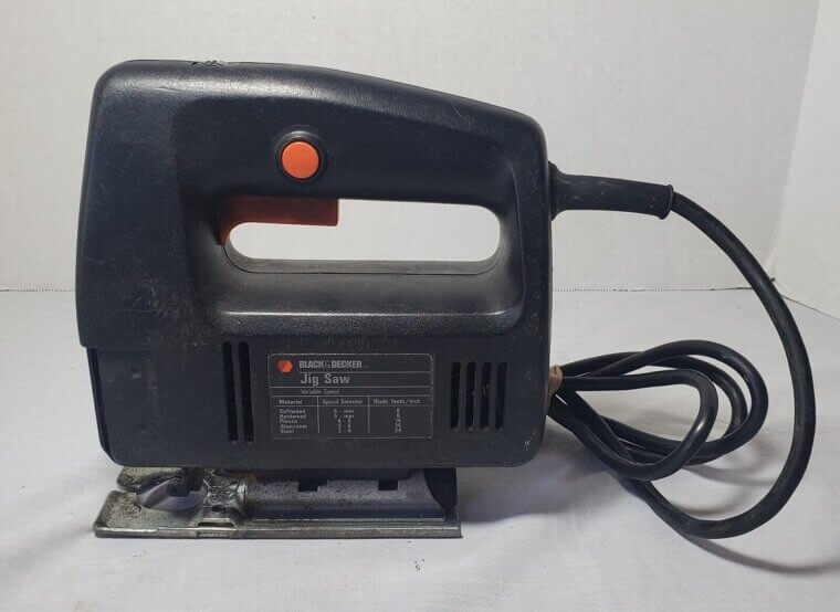 Vintage Black & Decker 7568 Jigsaw Electric 120V 3.5A - $13.59