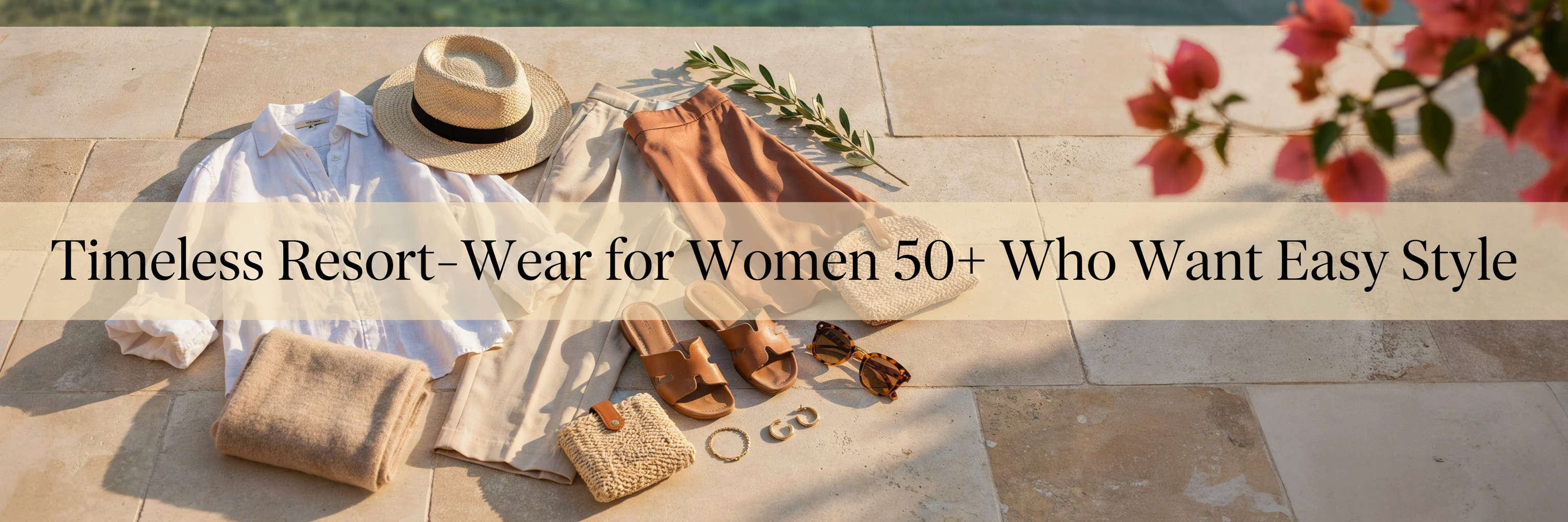 Timeless Resort-Wear for Women 50+ Who Want Easy Style