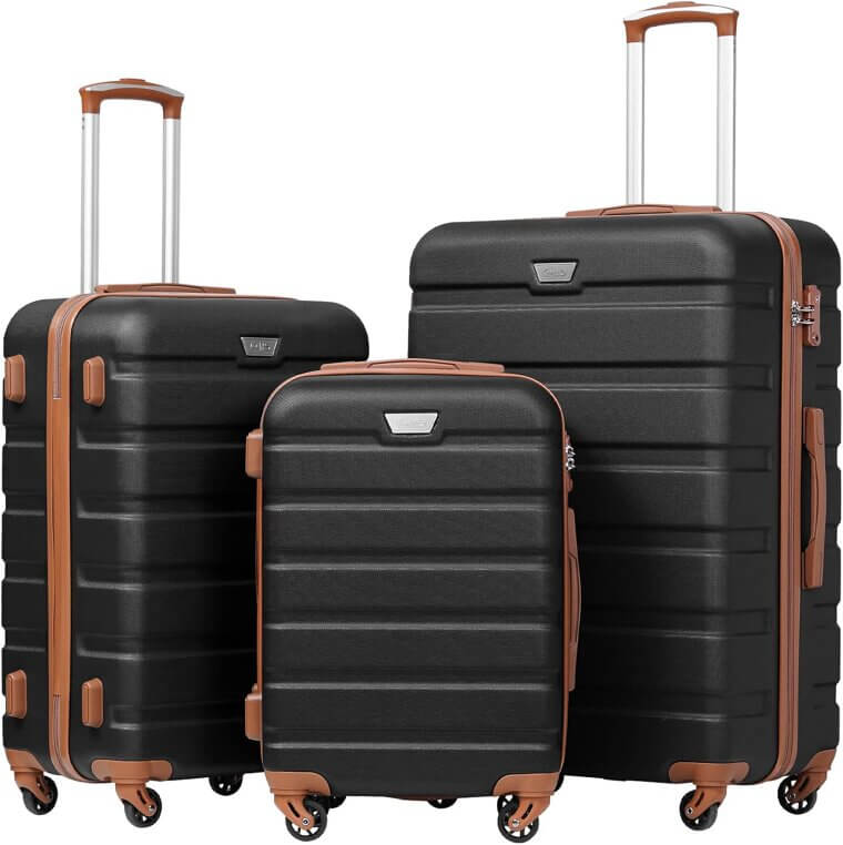 Coolife Luggage Set - Lightweight, Secure Travel Companion - Now 28% Off!