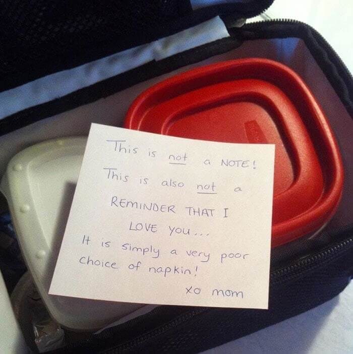 ​A Mother Who Wasn’t Quite Ready To Stop Writing Her Son Lunch Box Notes