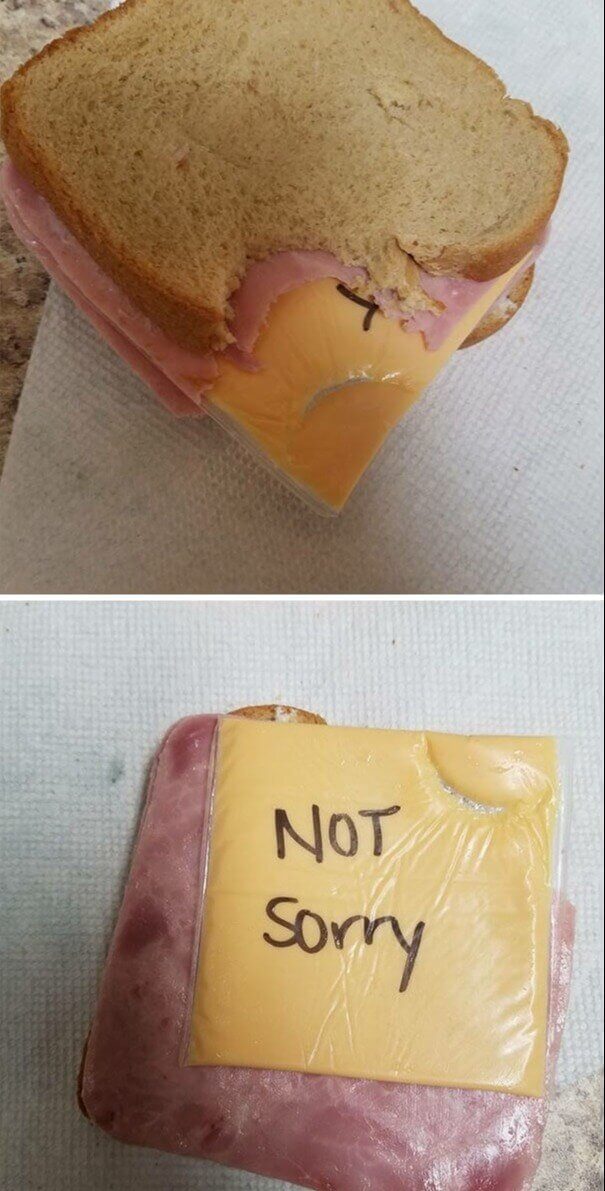 ​This Boyfriend Who Made The Worst “Apology Sandwich” After An Argument