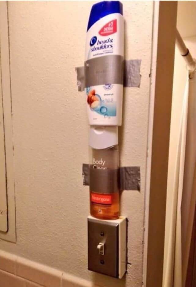 This Person Who Got Fed Up Of Finding Empty Bottles In The Shower