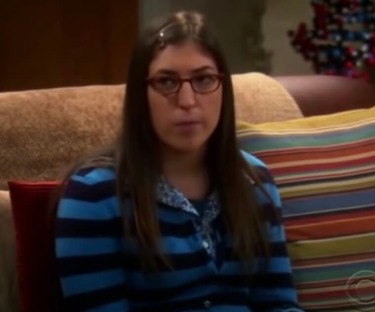 Amy Farrah Fowler from The Big Bang Theory