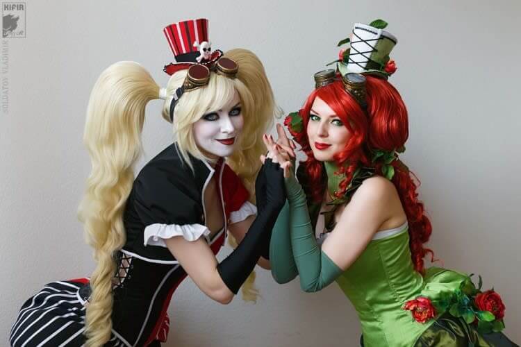 Harley Quinn and Poison Ivy