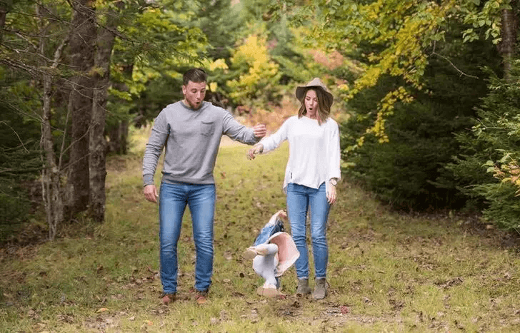 Dropped During A Family Photo