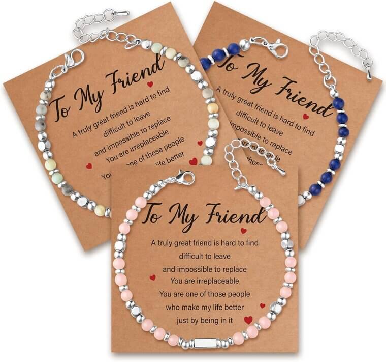 Friendship Beaded Bracelets - Stylish Gift for Besties 