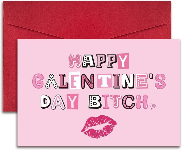 Funny Galentine's Card - Perfect for Besties & Sisters! 