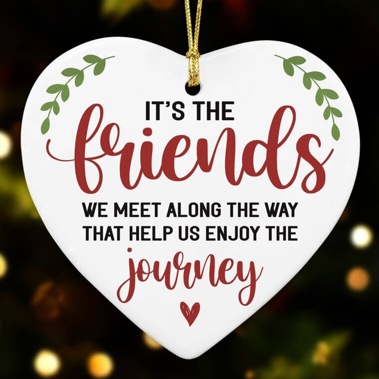 Friendship Ornament Decor - Celebrate Bonds with Style - Now 46% Off!