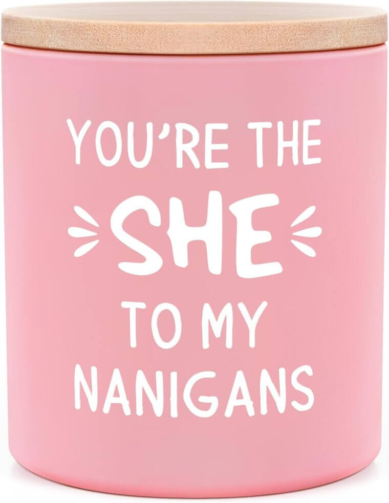 Friendship Candle - Celebrate Your Crazy Bond with Vanilla Lavender Scent 