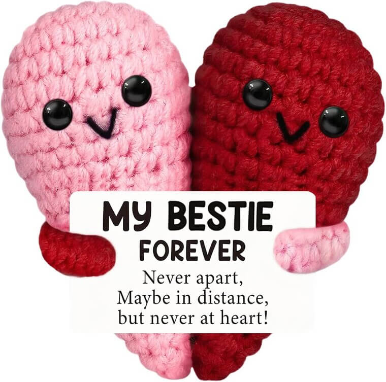 Friendship Heart Gift - Perfect for Besties & Long-Distance Love! 