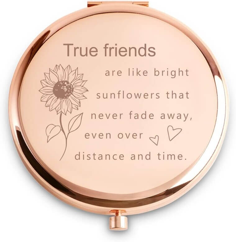 Personalized Friendship Mirror - Perfect Gift for Women & Girls 