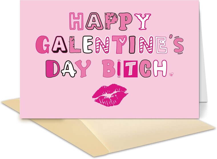 Galentine's Day Card for Your Bestie - Celebrate Friendship! 