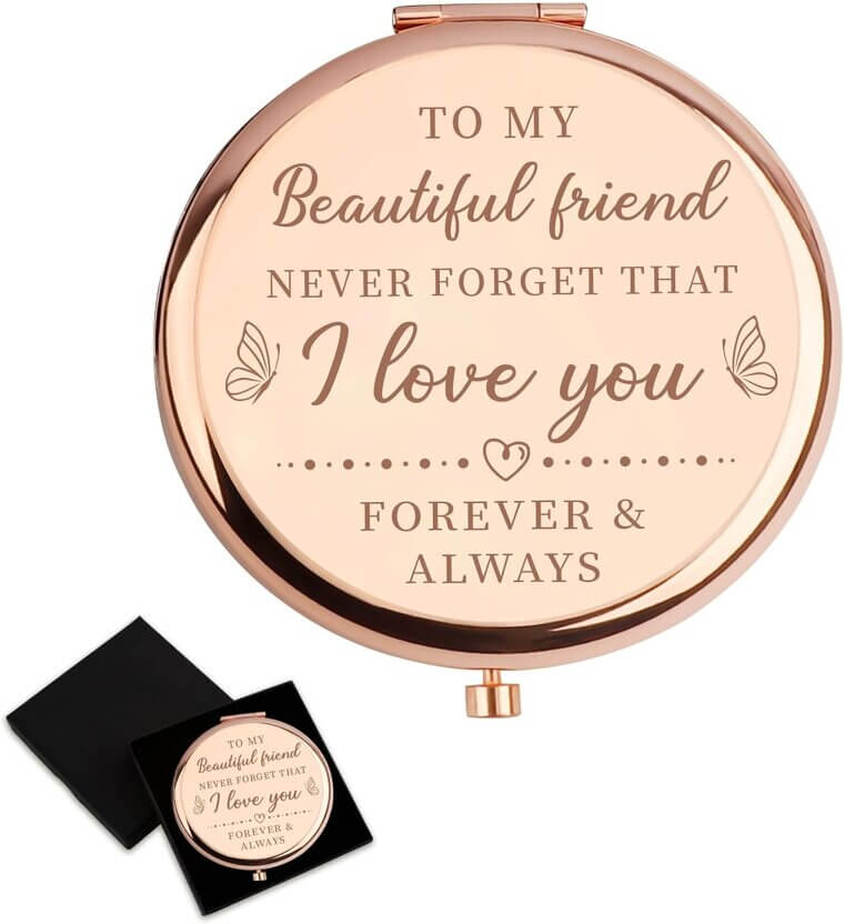 Friendship Butterfly Mirror - Perfect Gift for Besties! - Now 17% Off!