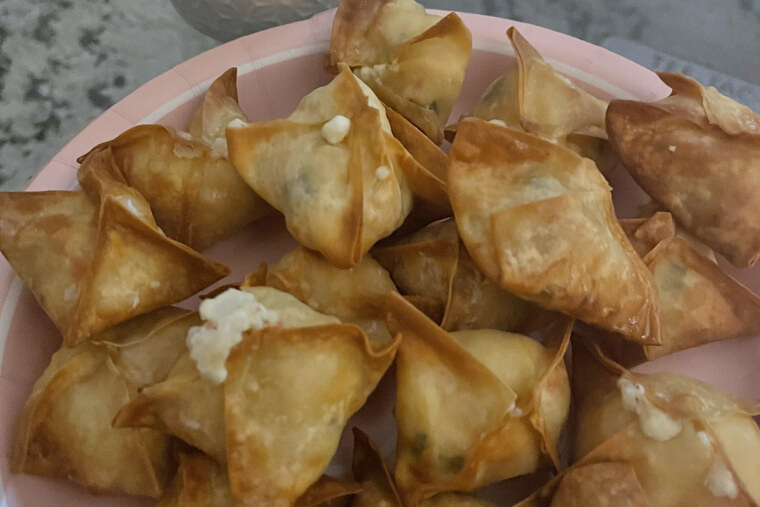 Crab Rangoon Casserole