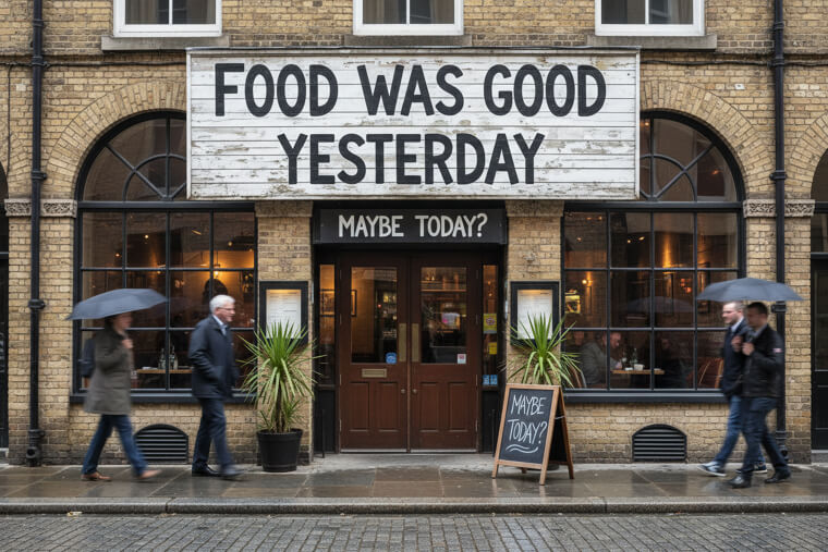 The Restaurant That Gave Up on Subtlety