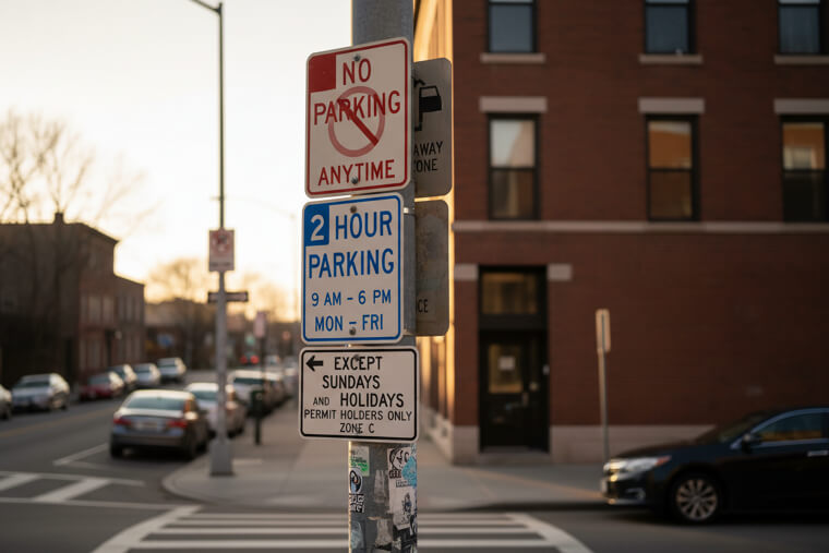 Parking Signs That Require a Law Degree