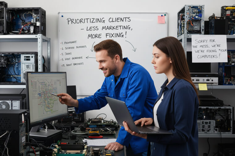 Computer Repair Shops That Diagnosed Themselves