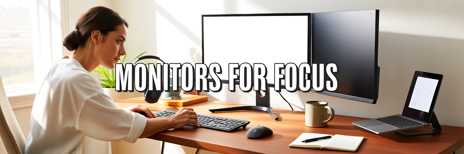 The Monitors WFH Pros Rely on to Stay in Focus Mode