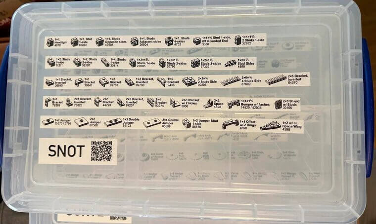 Unlabeled Containers