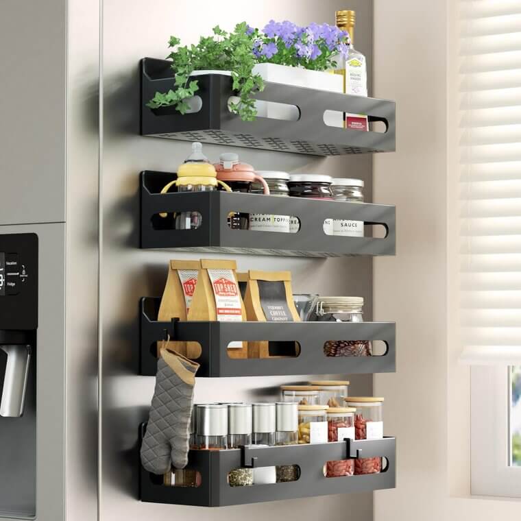 Magnetic Spice Rack - Organize Your Kitchen Effortlessly 
