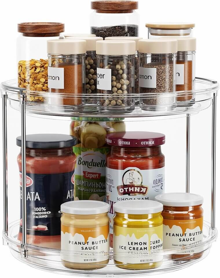 LAMU Lazy Susan Organizer - Tidy Up Your Space! - Now 29% Off!