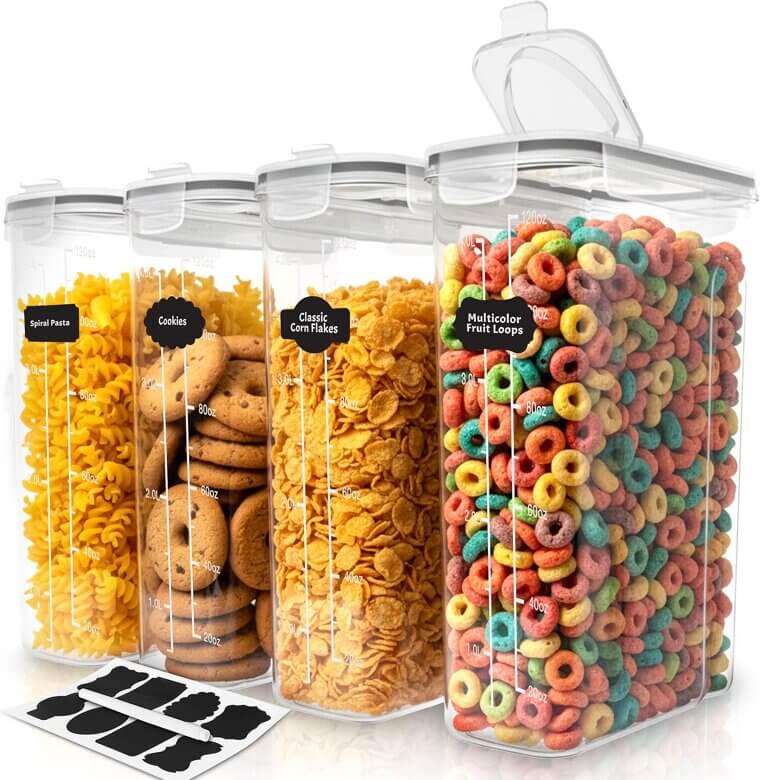 Utopia Cereal Containers - Perfect Pantry Organization! 