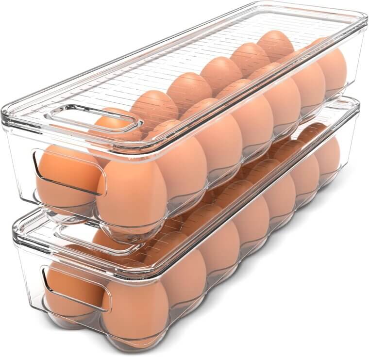 Utopia Egg Container - Organize & Stack Your Eggs Easily! 