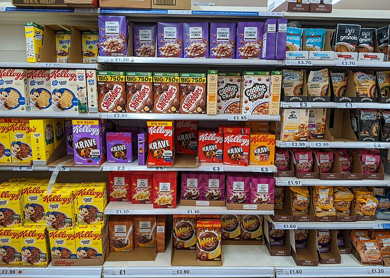 Ready-To-Eat Cereals High in Sugar and Sodium