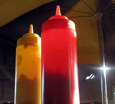 Certain Condiments Like Ketchup and Mustard