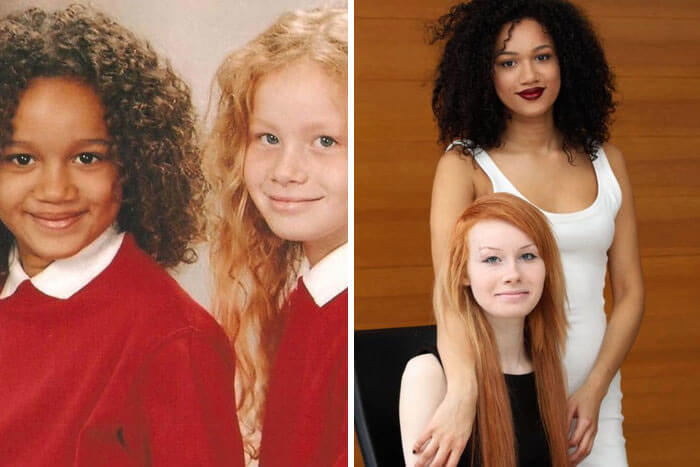 Twin Sisters, Different Skin Colors