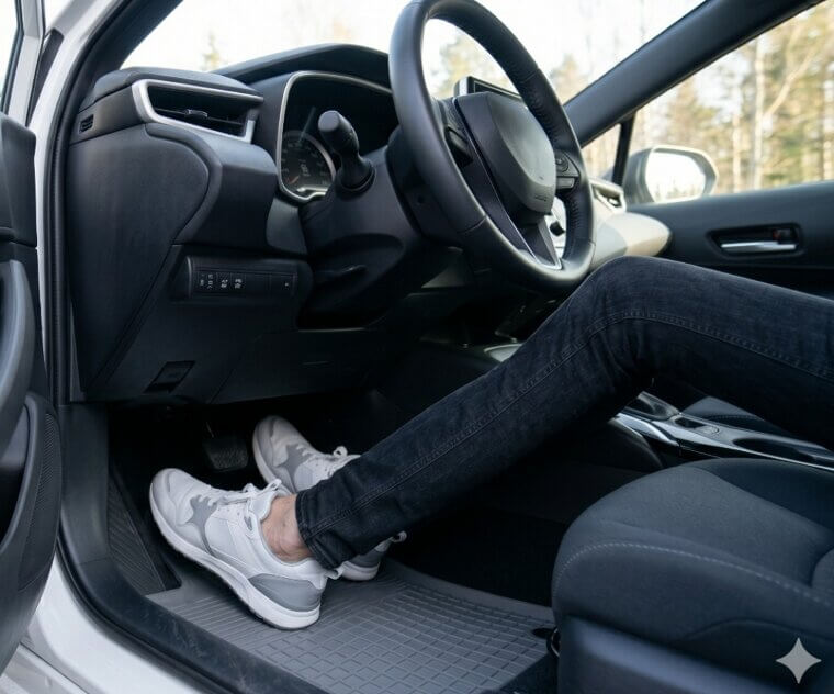 Auto-Hold Braking to Deeply Relax Your Foot at Red Lights