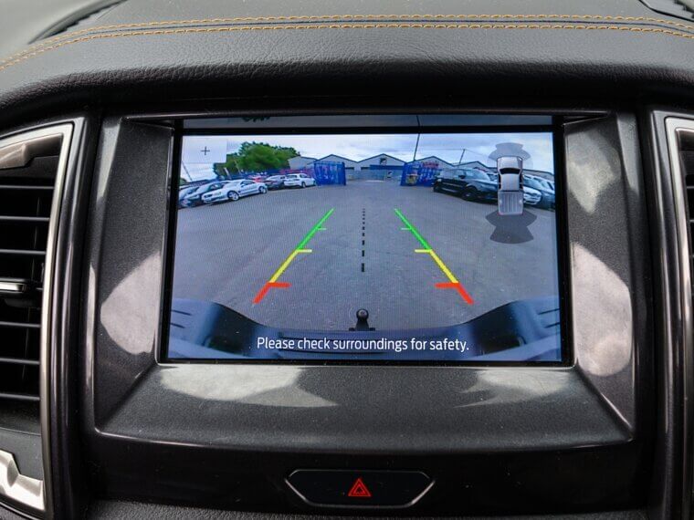 Rear Cross-Traffic Alert to Guard Blind Spots While Reversing