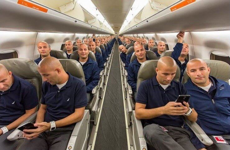 Reserve um assento no corredor para ter mais espaço