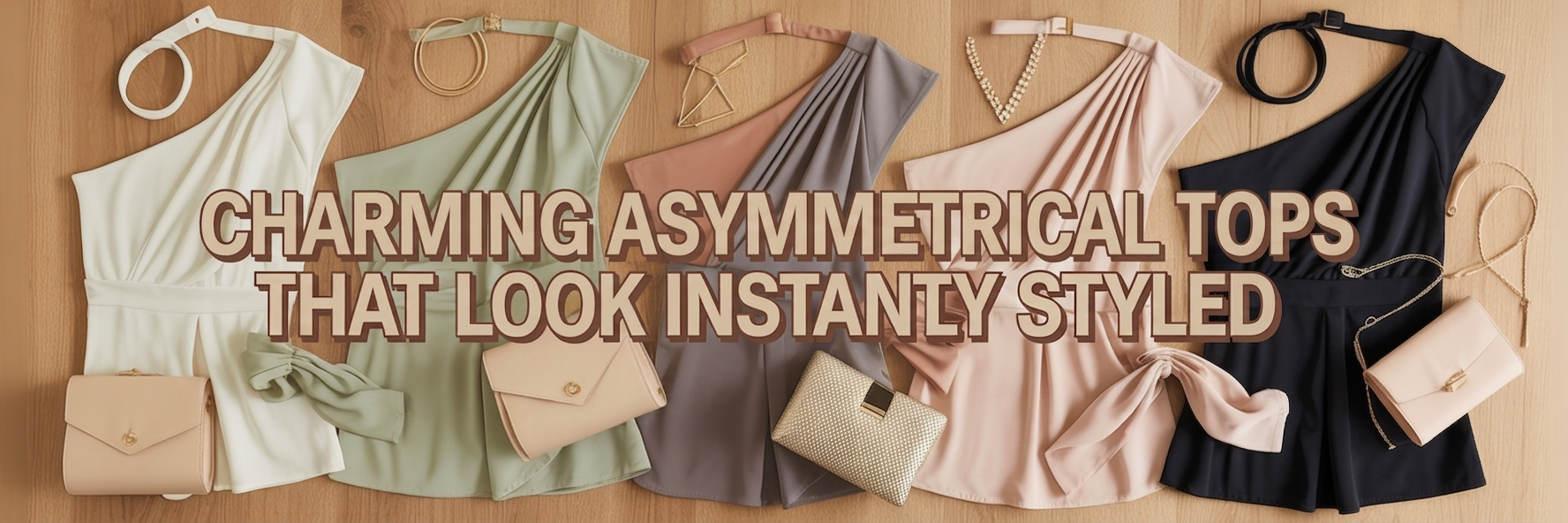 Asymmetrical Tops That Give “Styled” Without Needing Accessories