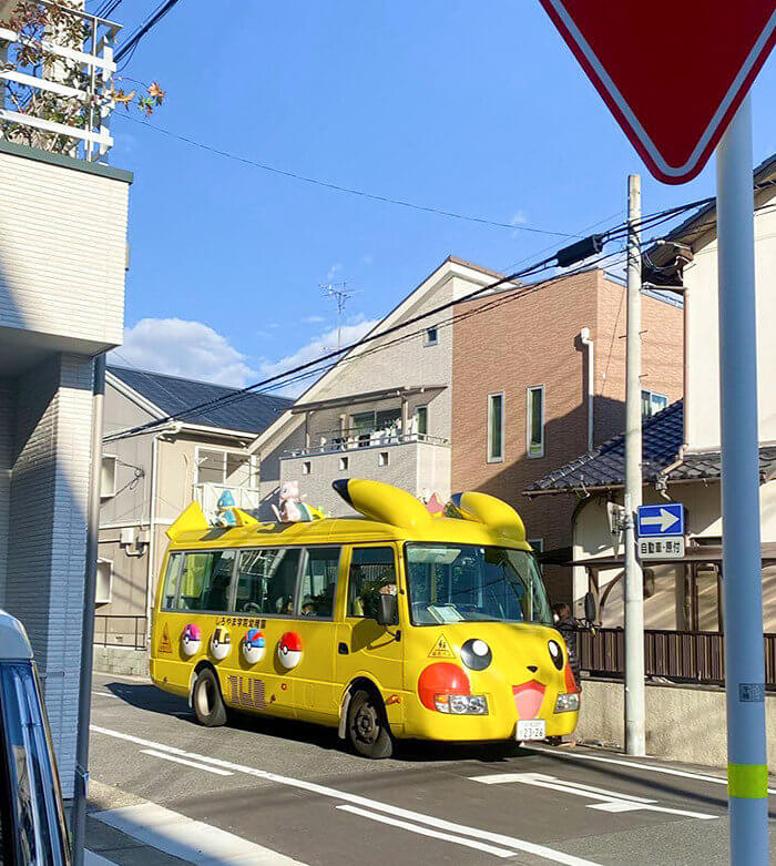A Quirky School Bus for Pre-School Children in Japan