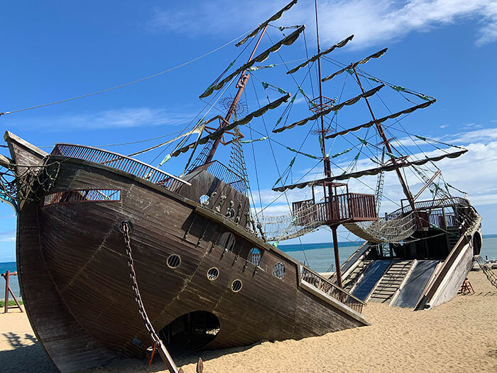This Shipwreck Has Been Transformed Into the Ultimate Playground