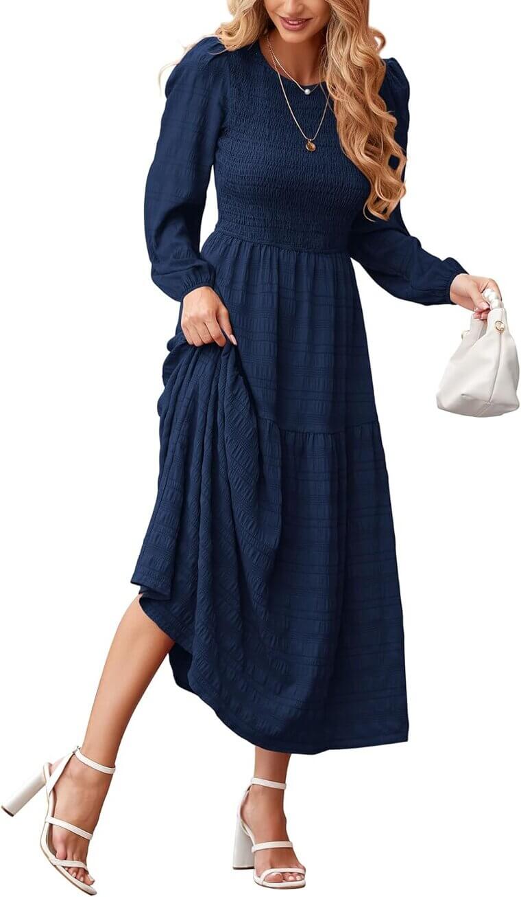 Dowerme Maxi Dress - Perfect Fall Style for Weddings & Parties! - 30% Off!