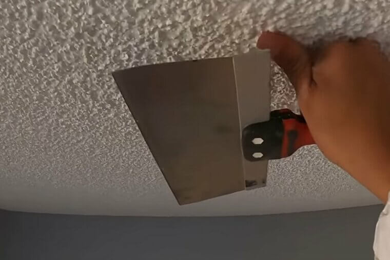 Not Rid of Popcorn Ceilings Properly