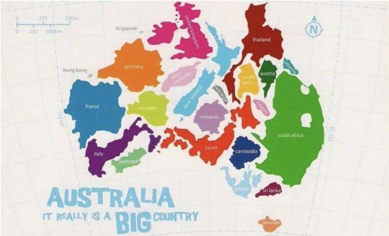 Just How Big Is Australia?