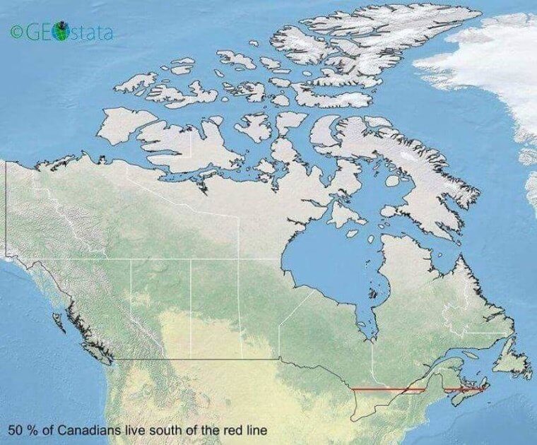 Where Canadians Live