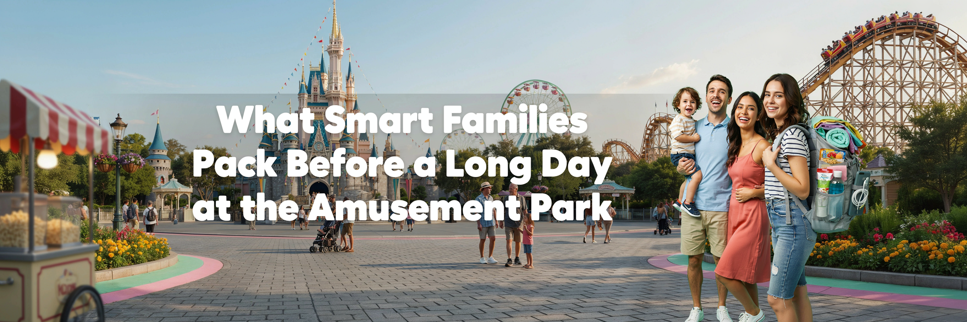 What Smart Families Pack Before a Long Day at the Amusement Park