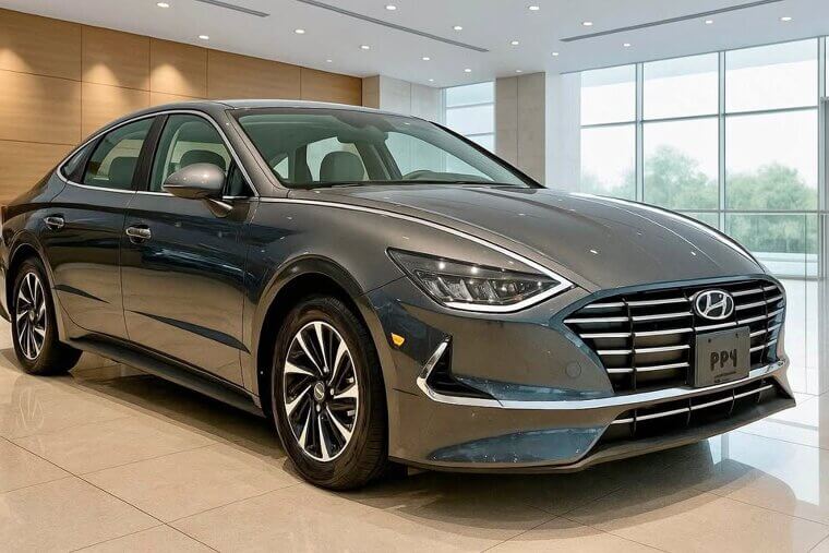 Hyundai Sonata Hybrid Blue