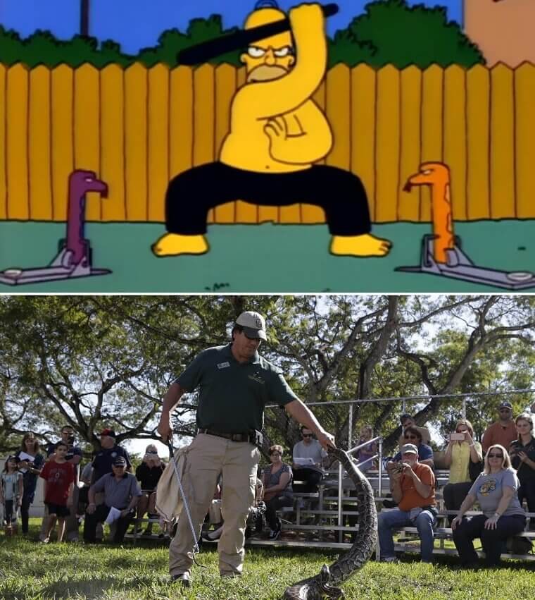 Homer's Whacking Day Comes True in Florida — Season 4, Episode 14