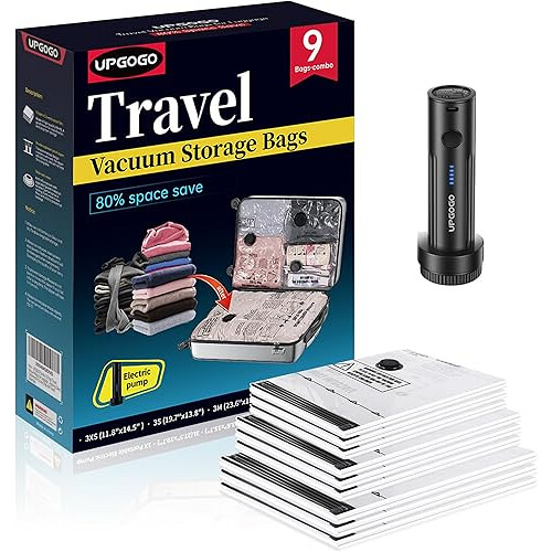 Smart Vacuum Travel Bags that Double Your Luggage Space. Now 33% Off!