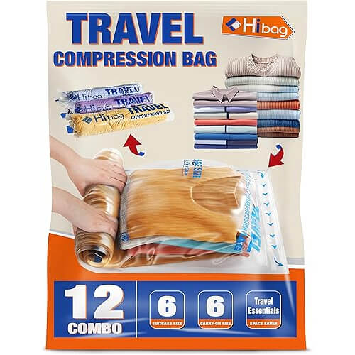 Essential Compression Travel Bags that Double Your Packing Capacity. Now 23% Off!