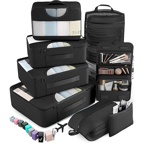 Complete Veken Travel Organizer Set that Simplifies Every Journey. Now 39% Off!