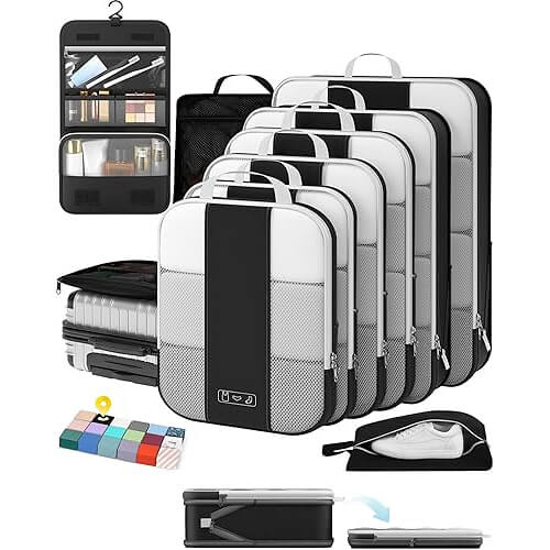 Premium 10-Piece Packing Cube Set that Keeps Your Luggage Perfectly Organized. Now 35% Off!